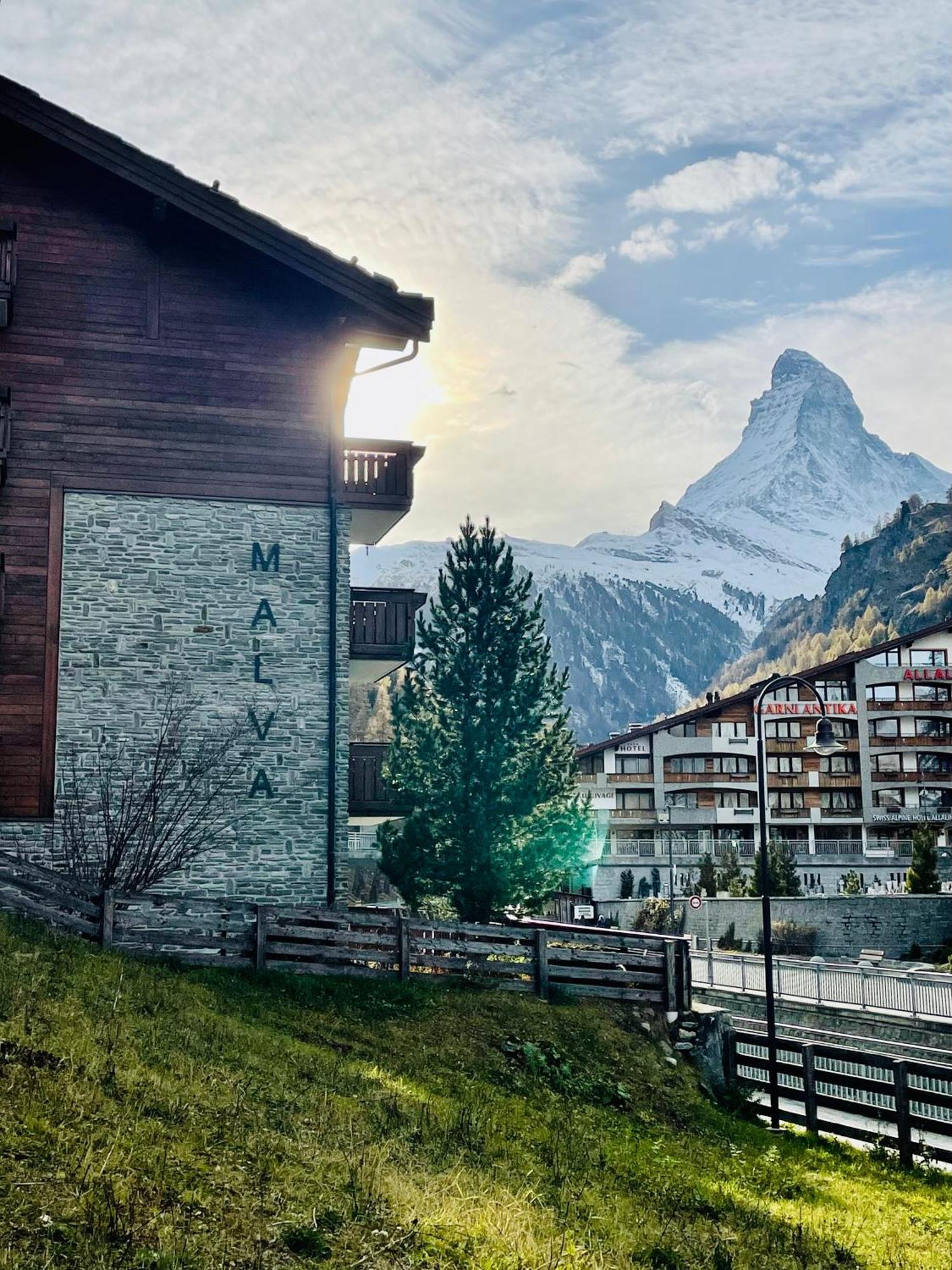 Haus Malva Apartment Zermatt Bagian luar foto