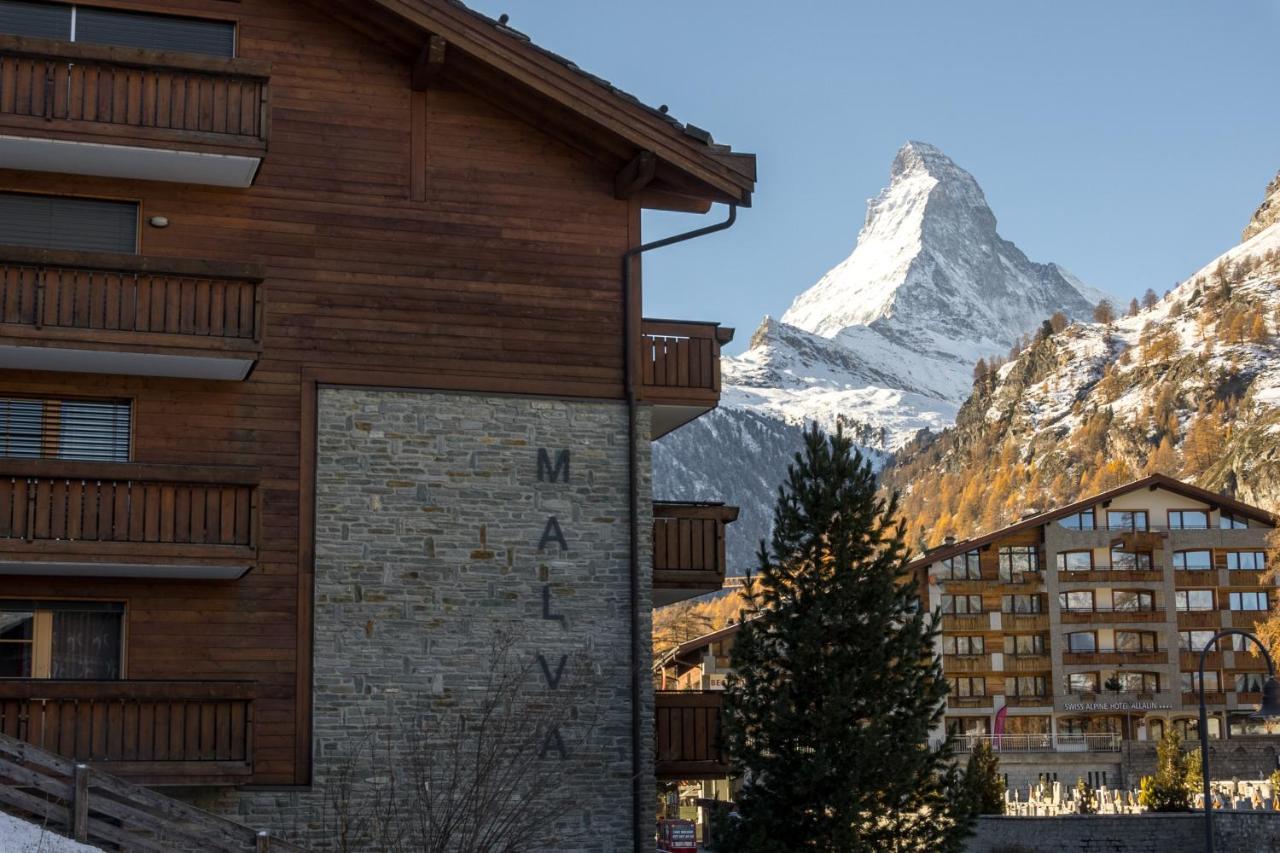 Haus Malva Apartment Zermatt Bagian luar foto