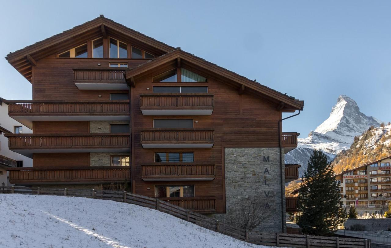 Haus Malva Apartment Zermatt Bagian luar foto