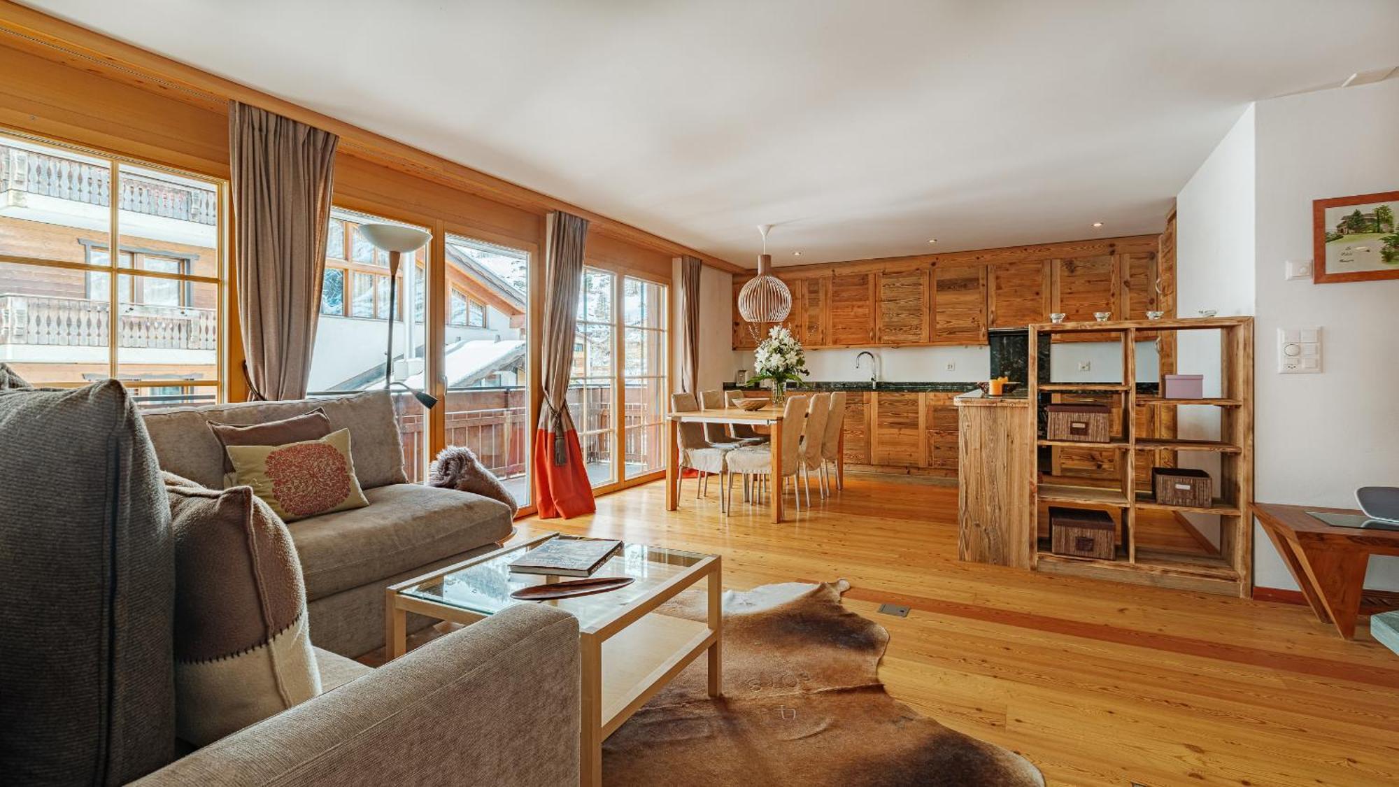 Haus Malva Apartment Zermatt Bagian luar foto